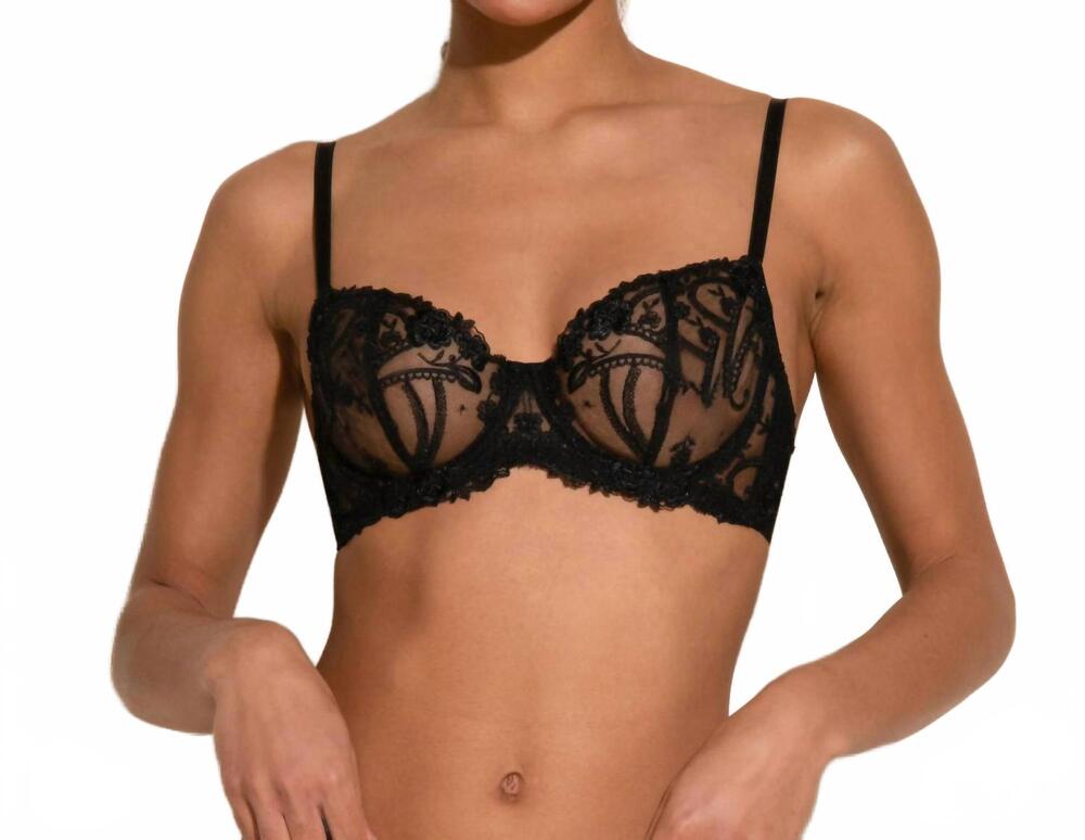NEW COSABELLA sanika balconette bra in black